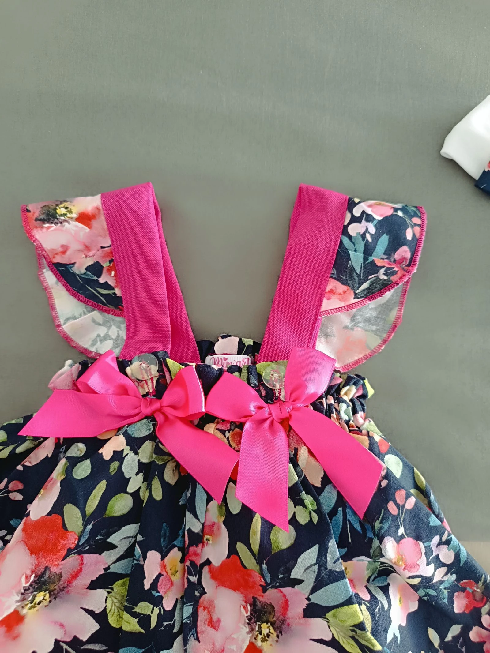 Vestido/Jesusito floral 6-9 meses – photo 6